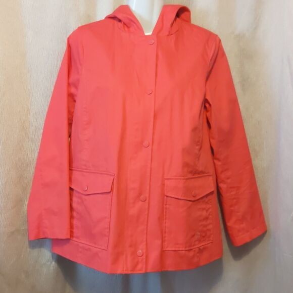 TALBOTS women jacket size XS orange color - Picture 1 of 13